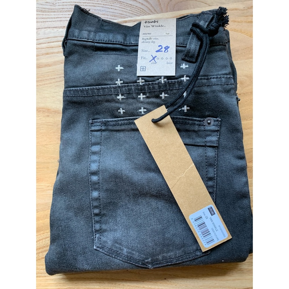 KSUBI VAN WINKLE ODD FUTURE SUPER SKINNY DENIM